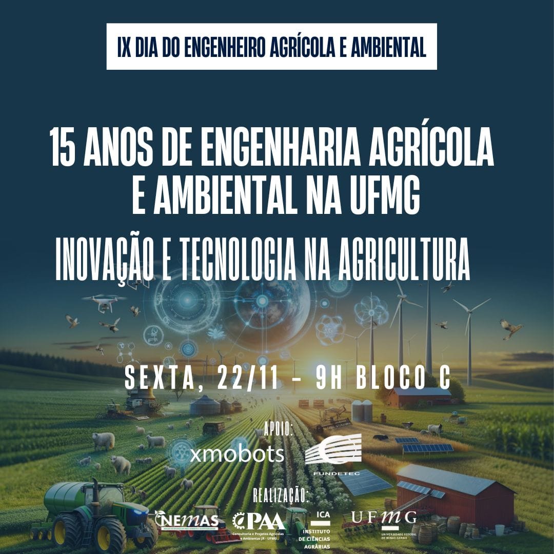 Apoio IX Dia do Engenheiro Agrícola e Ambiental