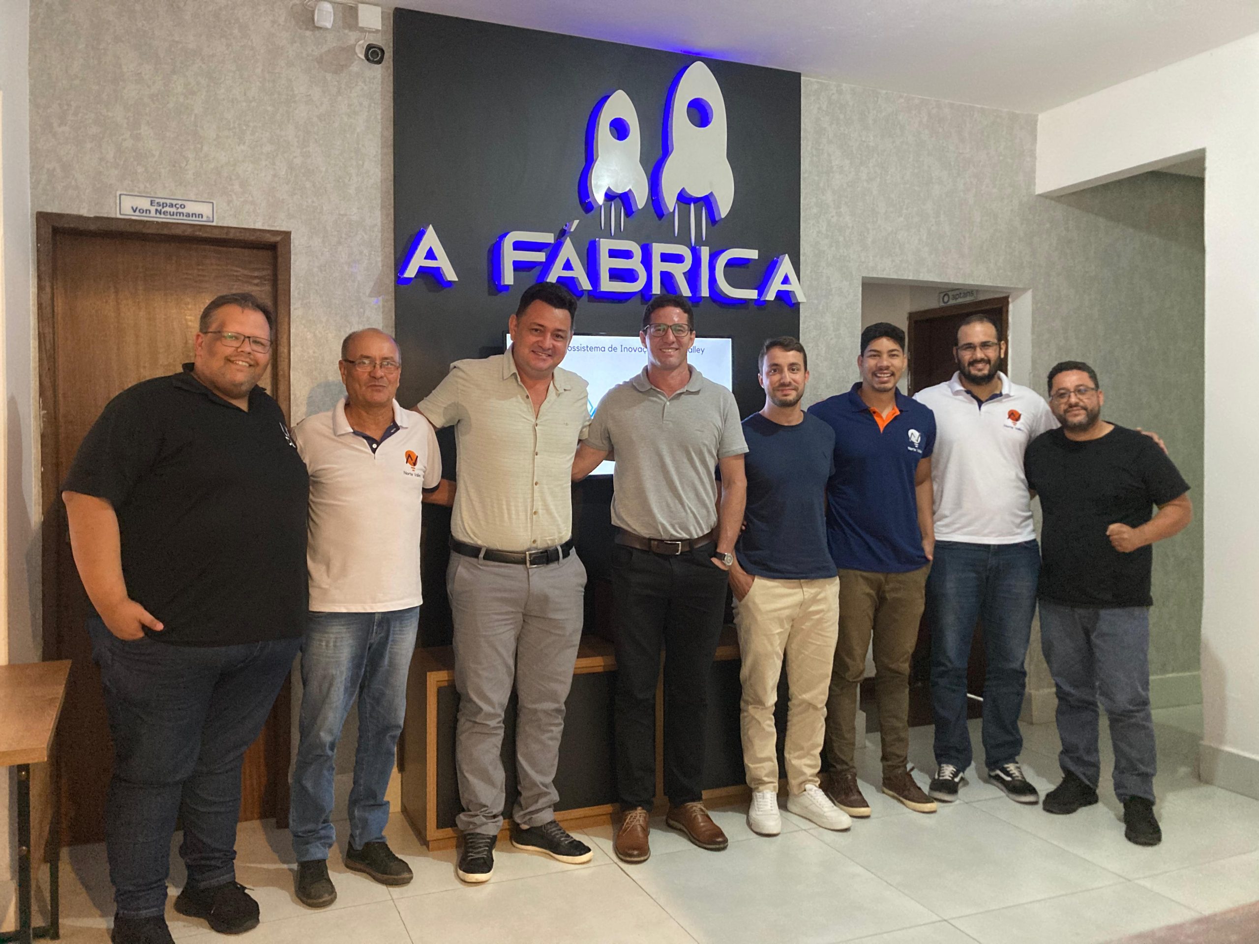 Visita do Adney Siqueira - Vice Prefeito de Engenheiro Navarro à aceleradora A Fábrica
