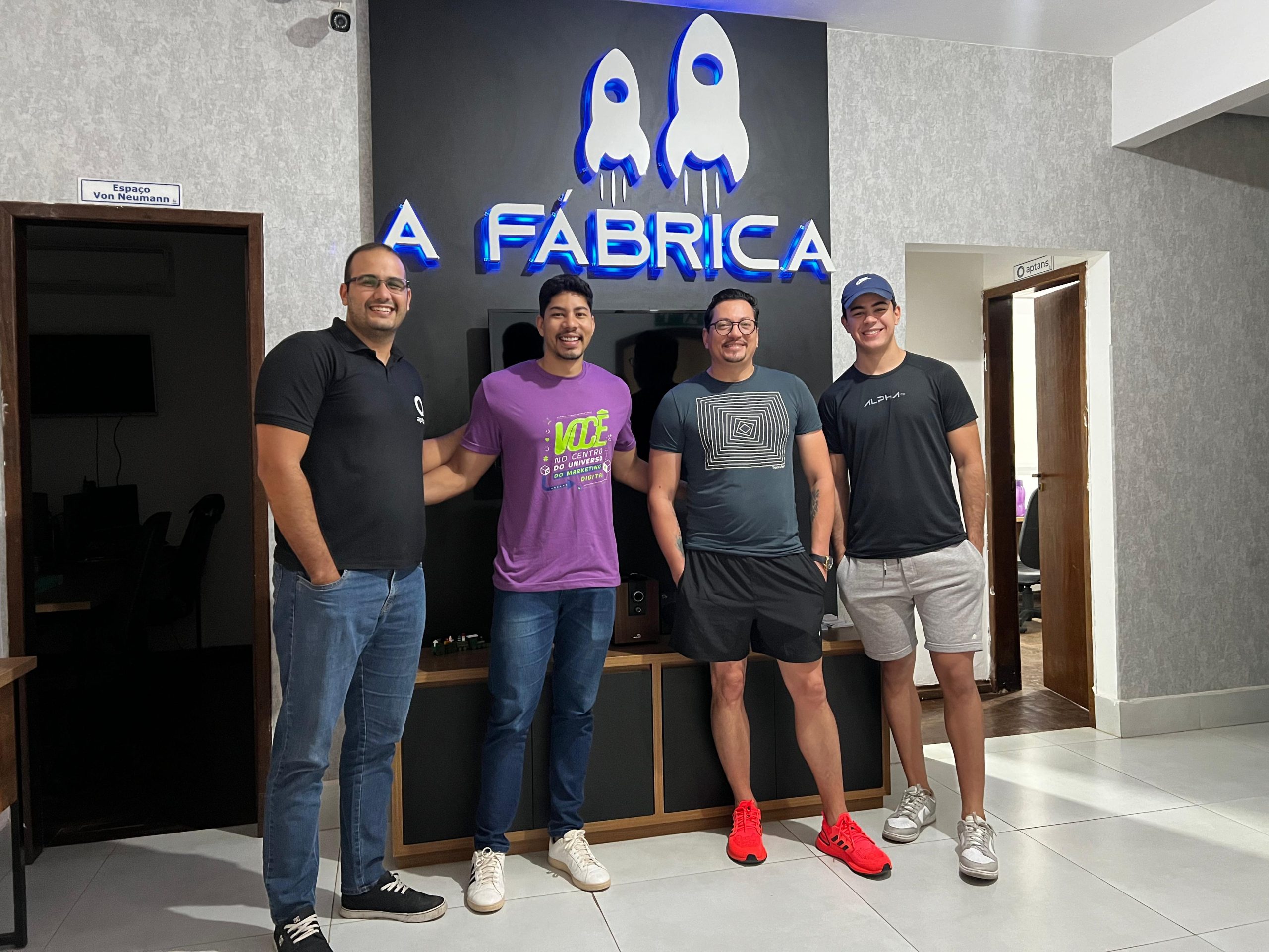 Visita do Empresário Edemir Alves na Aceleradora A Fábrica