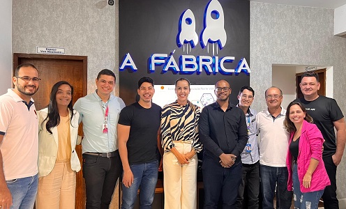 Visita da Priscila Batista, secretária de Planejamento, Orçamento e Tecnologia da prefeitura de  Montes Claros
