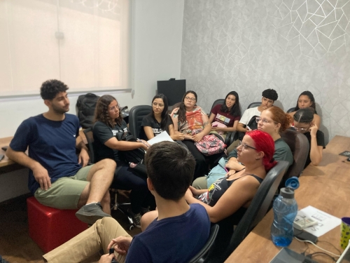 Visita dos Acadêmicos 8º período de Biologia Unimontes