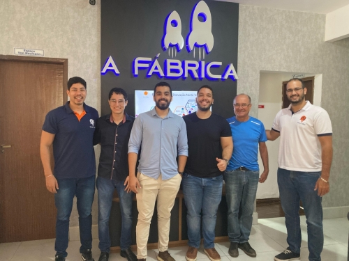Visita dos empresários da T3 na Aceleradora A Fábrica