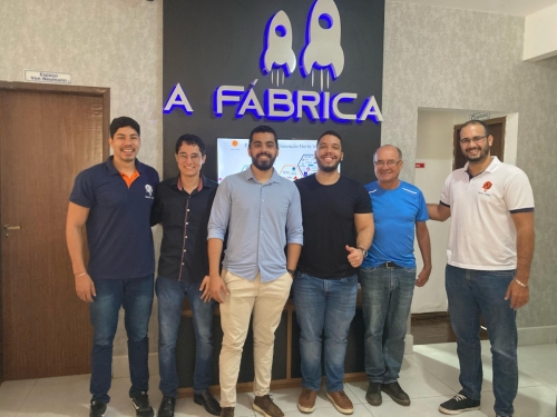 Visita dos empresários da T3 na Aceleradora A Fábrica