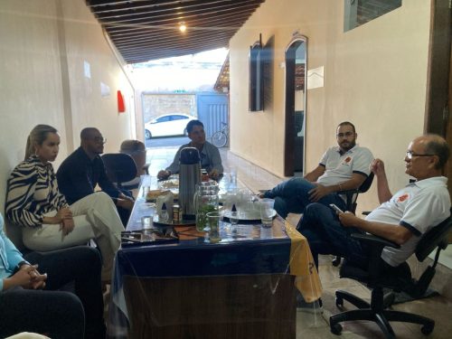 Visita da Priscila Batista, secretária de Planejamento, Orçamento e Tecnologia da prefeitura de  Montes Claros
