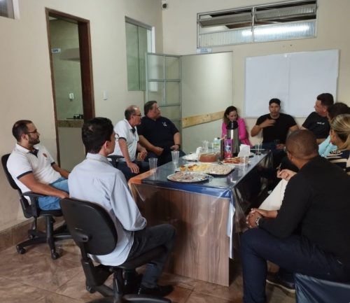 Visita da Priscila Batista, secretária de Planejamento, Orçamento e Tecnologia da prefeitura de  Montes Claros