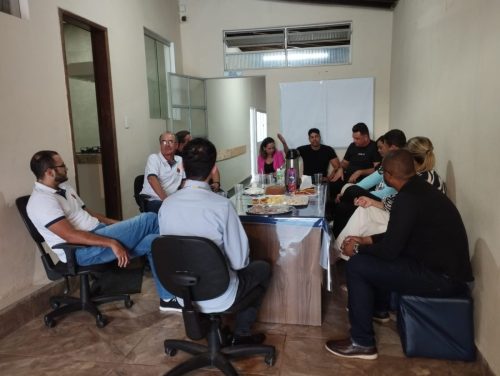 Visita da Priscila Batista, secretária de Planejamento, Orçamento e Tecnologia da prefeitura de  Montes Claros